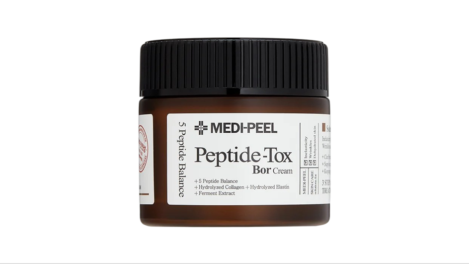 Крем от морщин для лица фирмы MEDI-PEEL серия Peptide-Tox Bor Cream Крем от морщин для лица фирмы MEDI-PEEL серия Peptide-Tox Bor Cream