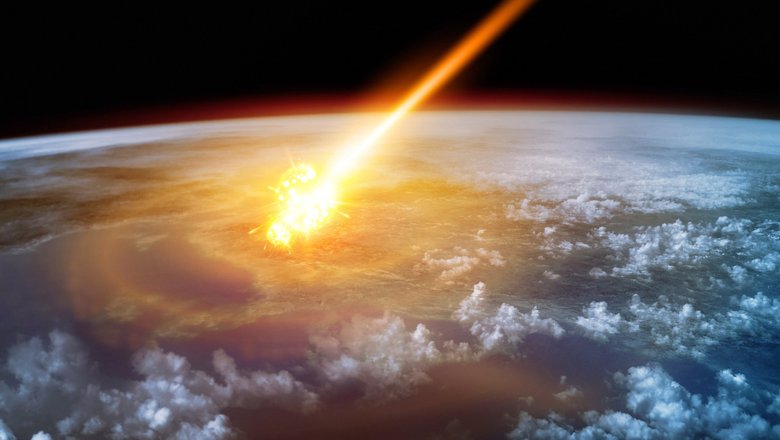 Падение метеорита. Фото: Medium
