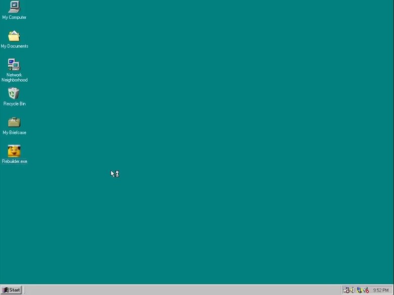 Рабочий стол Windows 95