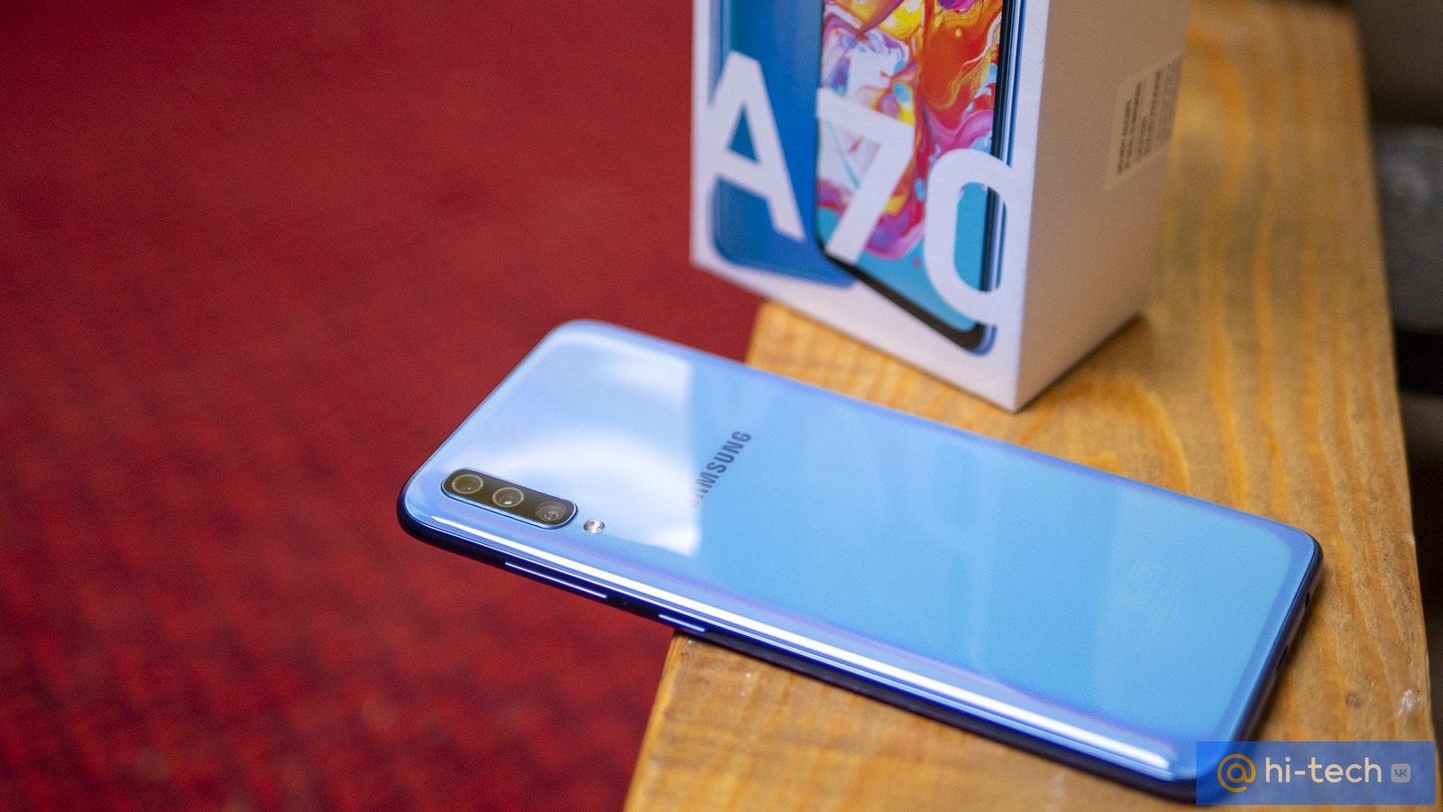 Обзор Samsung Galaxy A70: огромный экран и батарея по доступной цене -  Hi-Tech Mail.ru