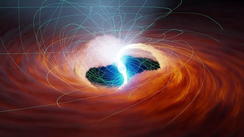 Иллюстрация нейтронной звезды — ультраяркого источника рентгеновского излучения — с «щупальцами» магнитного поля. Фото: NASA/JPL-Caltech