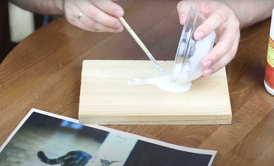 Как перенести цветное фото на дерево струйным принтером в домашних условиях