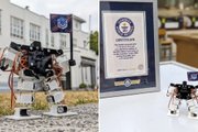 Школьники построили самого маленького робота-гуманоида в мире
