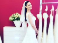 Content image for: 490191 | Маша Ефросинина снова примерила свадебное платье