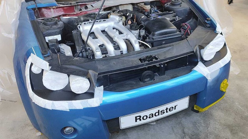 Реставрация концепта Lada Roadster