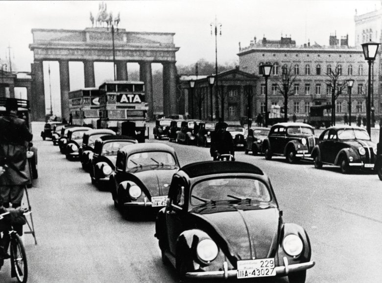 Первые Volkswagen Beetle, 1938 г