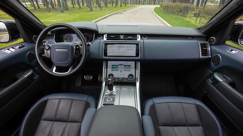 slide image for gallery: 28123 | Тест-драйв Range Rover Sport HST