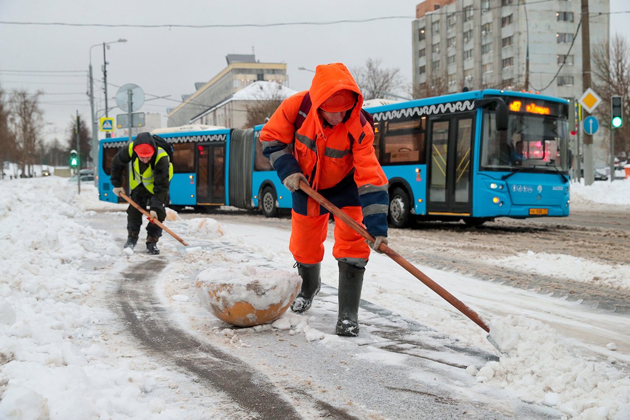 Среднесуточная температура в Москве в январе была на 3,9 градуса ниже нормы  - Погода Mail.ru