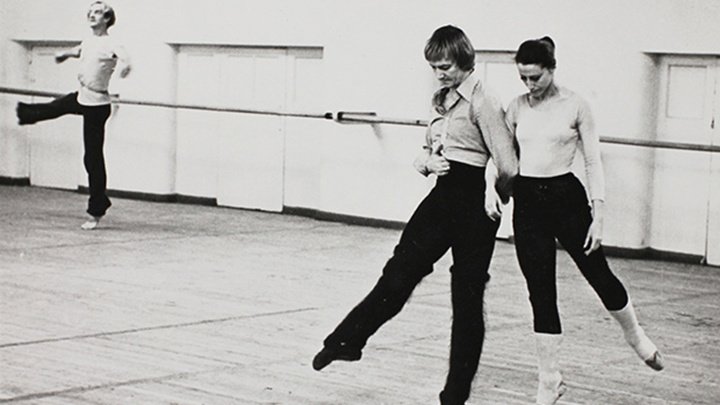 Майя Плисецкая и Марис Лиепа на репетиции, 1970-е гг.