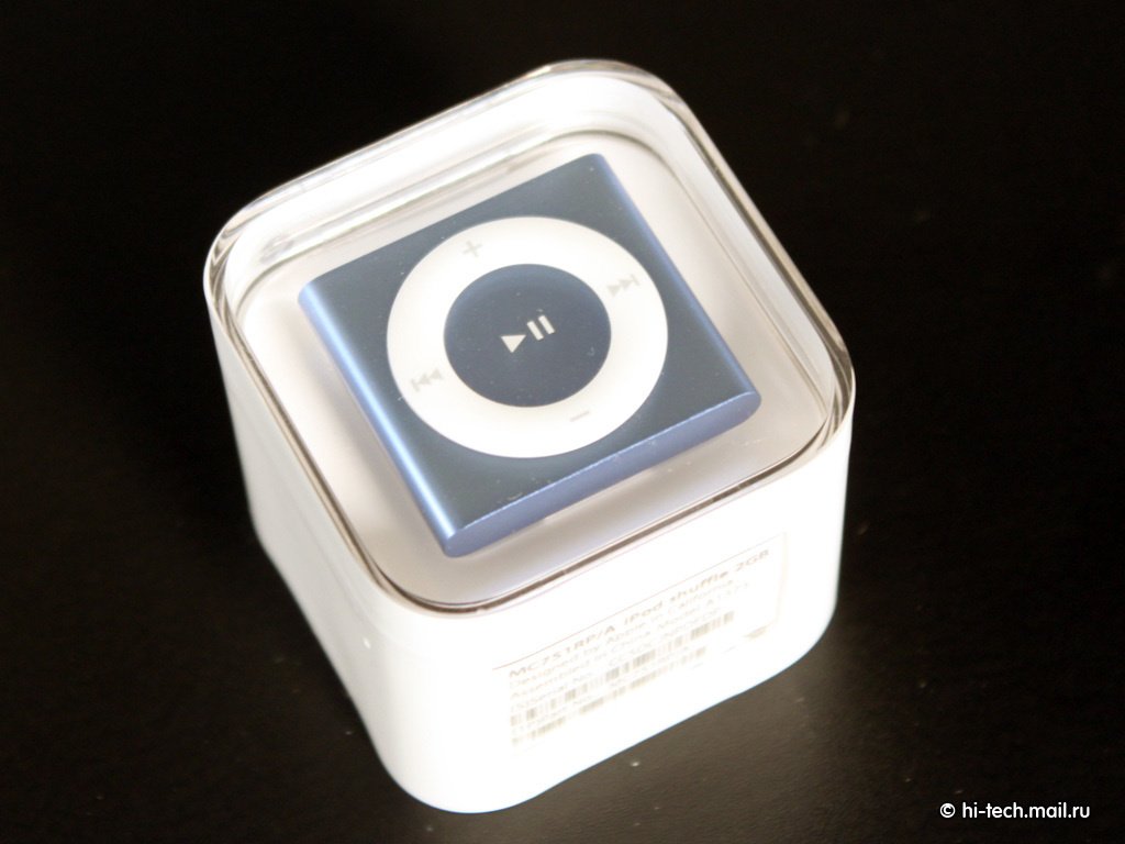 Распиновка Apple iPod Shuffle (3G) USB interface