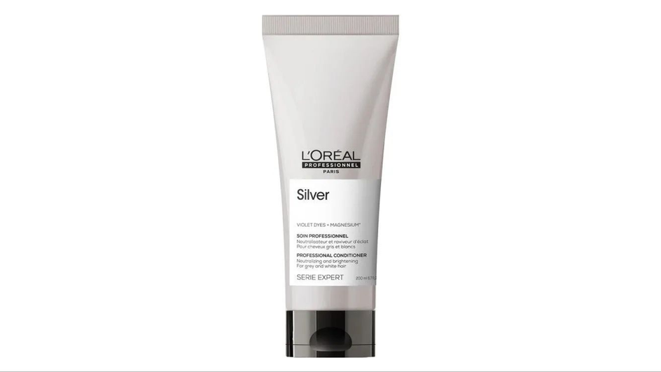 Оттеночный бальзам для седых волос фирмы L'Oreal Professionnel серия Serie Expert Silver Оттеночный бальзам для седых волос фирмы L'Oreal Professionnel серия Serie Expert Silver