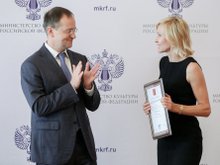 Владимир Мединский и Ингеборга Дапкунайте Владимир Мединский и Ингеборга Дапкунайте