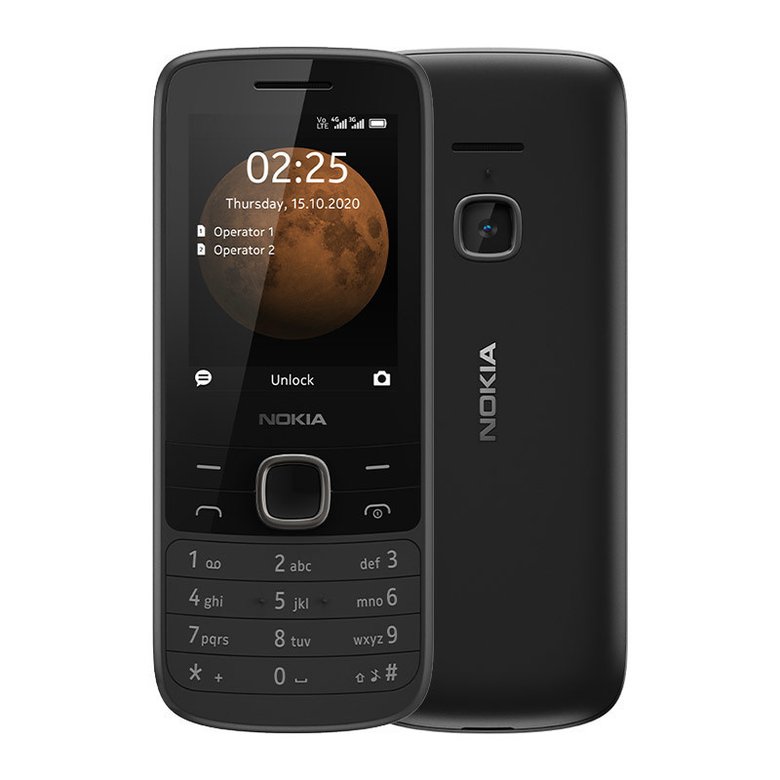 Nokia 225 доступен в в черном, синем и песочном цветах. Фото: mobileshop