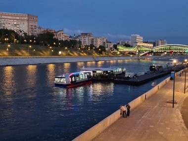 Речные трамваи в Москве