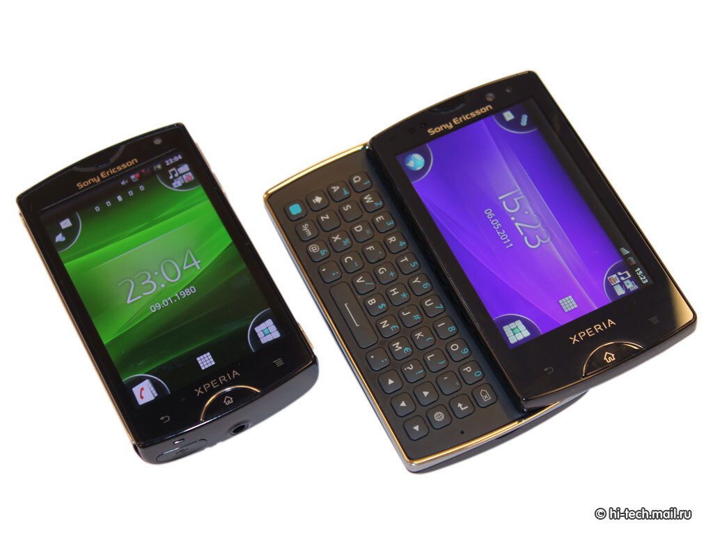 Обзор Sony Ericsson Xperia Mini и Mini pro: очень маленькие смартфоны -  Hi-Tech Mail.ru