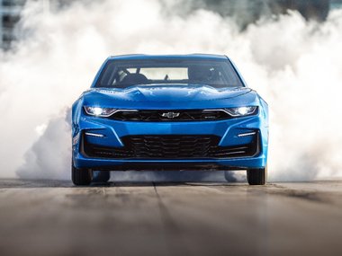 slide image for gallery: 23843 | Chevrolet eCOPO Camaro. Выставка SEMA в Лас-Вегасе