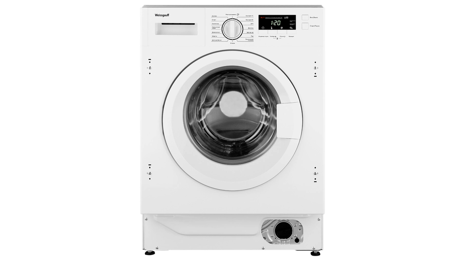 Встраиваемая стиральная машина Weissgauff WMI 6147 Inverter Steam Встраиваемая стиральная машина Weissgauff WMI 6147 Inverter Steam