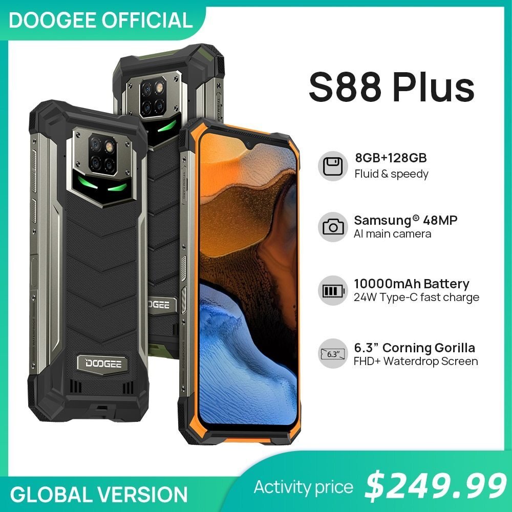 Раскрыта цена сверхпрочного Doogee S98 Pro с «инопланетной» камерой -  Hi-Tech Mail.ru