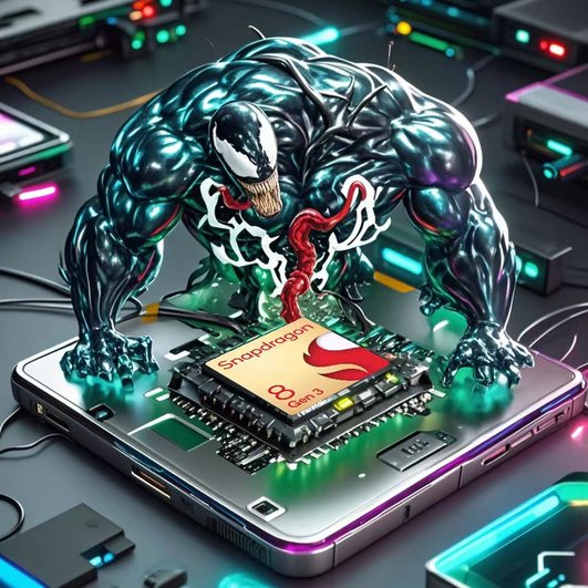 худоежственное представление технологии OPPO Venom