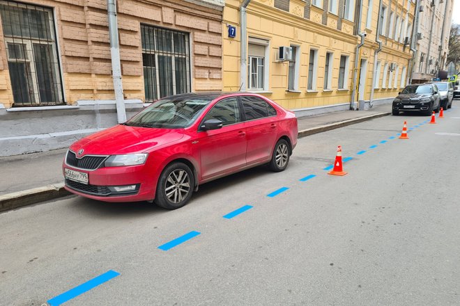 Платная парковка в Москве