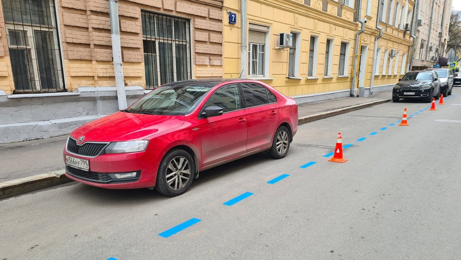 Платная парковка в Москве