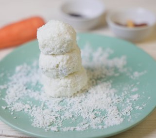 Рецепт «Десерт “Снеговик”»