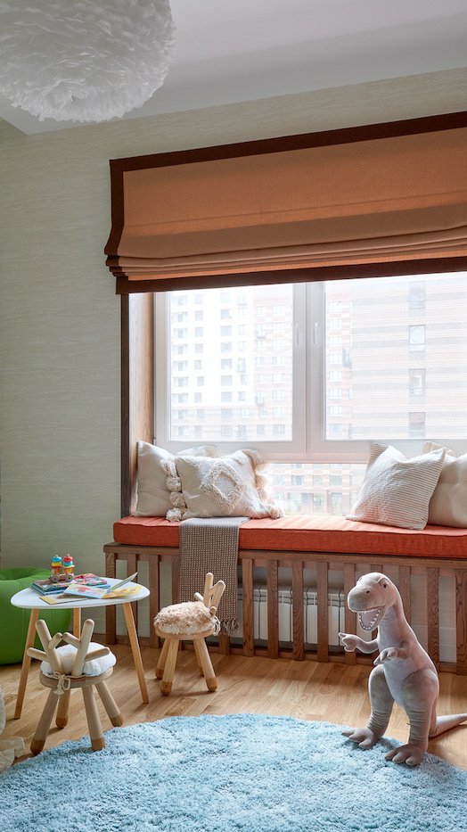 Воздух и свет: квартира для семьи с ребенком