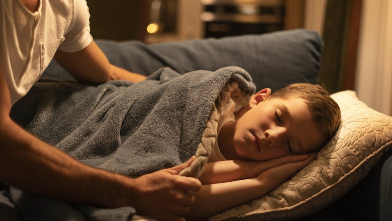 Подросший ребенок спит отдельно от родителей
