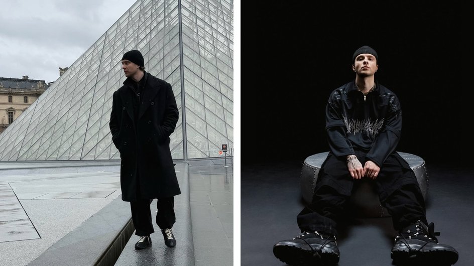 Коллаж фотографий Егора Крида, страдающего от замкнутости и страха сцены Коллаж фотографий Егора Крида, страдающего от замкнутости и страха сцены