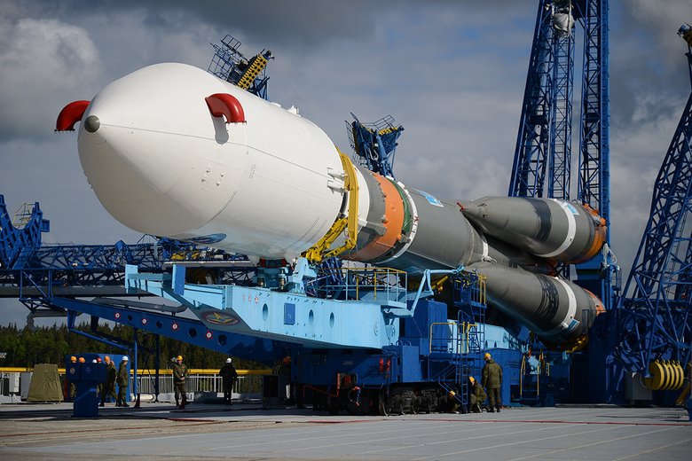 Союз-2.1б перед запуском на космодроме «Плесецк». 17 июня 2018 года / Авторство: Mil.ru, CC BY 4.0