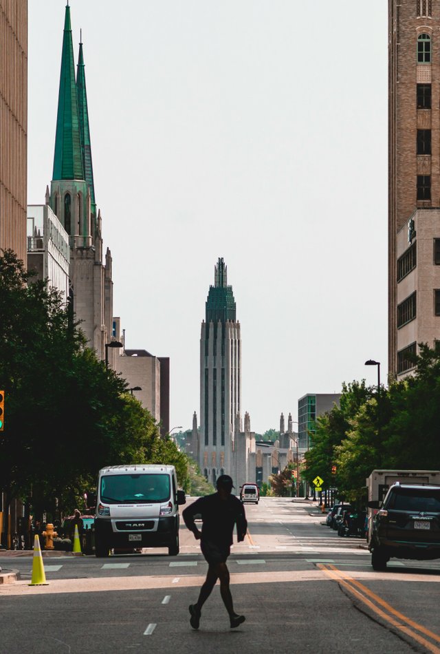 Парковка на улице в США