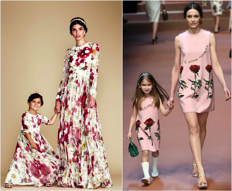 Double dressing от Dolce & Gabbana. 