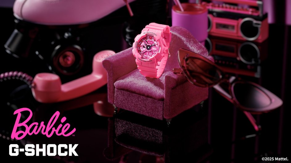 постер Casio G-Shock Barbie