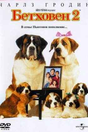 Бетховен 2: постер