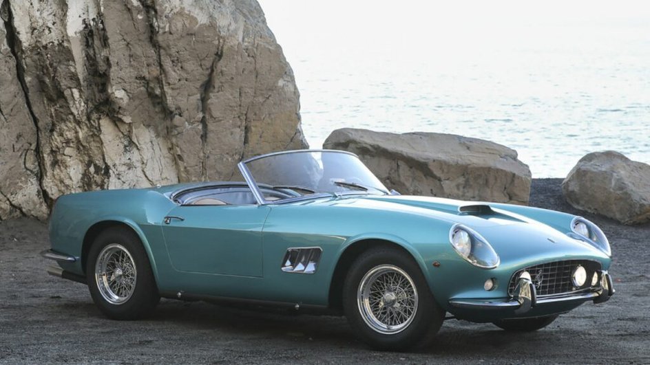 1962 FERRARI 250GT SWB CALIFORINA SPYDER 1962 FERRARI 250GT SWB CALIFORINA SPYDER