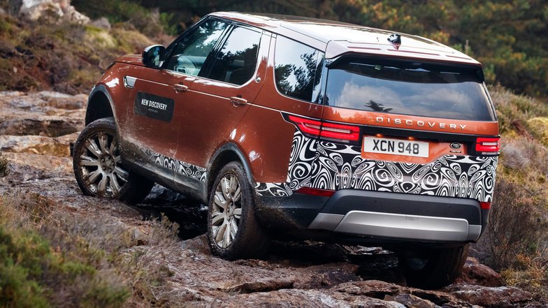 slide image for gallery: 23321 | Land Rover Discovery 5: бездорожье