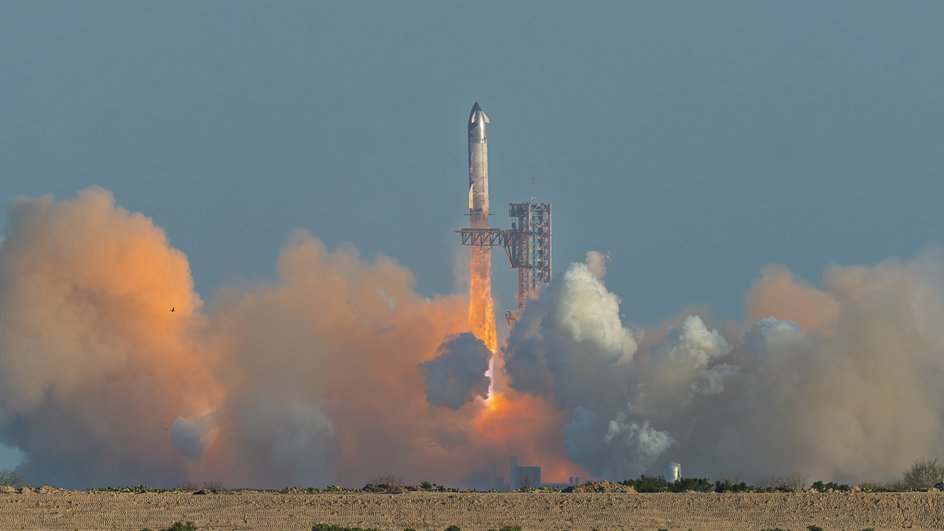 запуск ракеты Starship запуск ракеты Starship