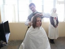 Мария Кожевникова во время съемок «Батальона смерти» Мария Кожевникова во время съемок «Батальона смерти»