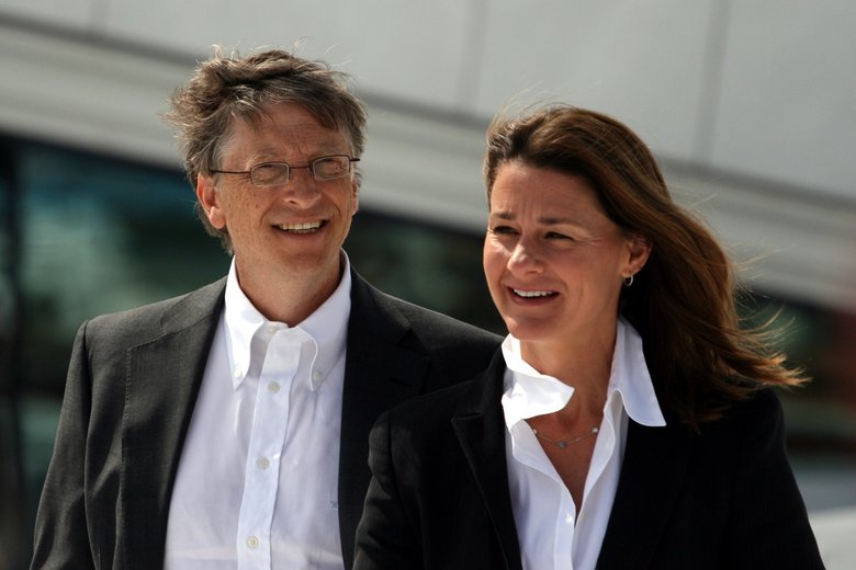 Билл Гейтс с женой Мелиндой. Фото: wikimedia