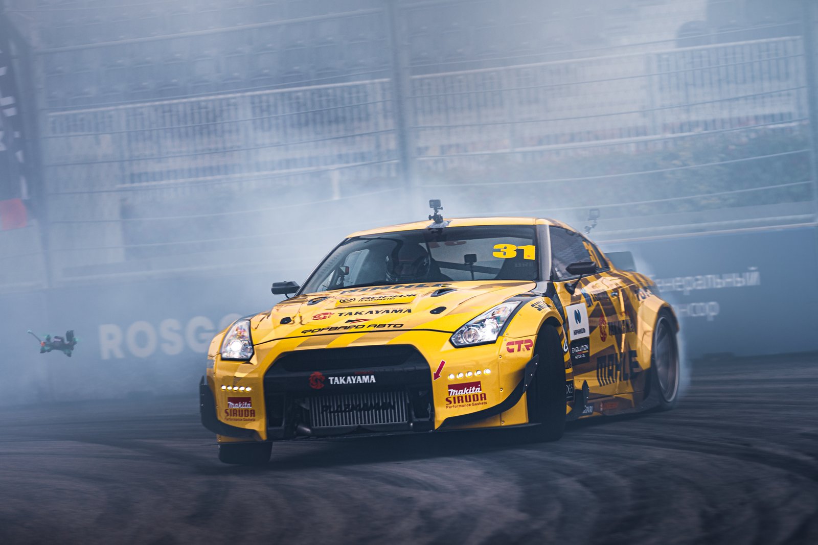 Nissan GT-R R35 для дрифта: злой и очень крутой